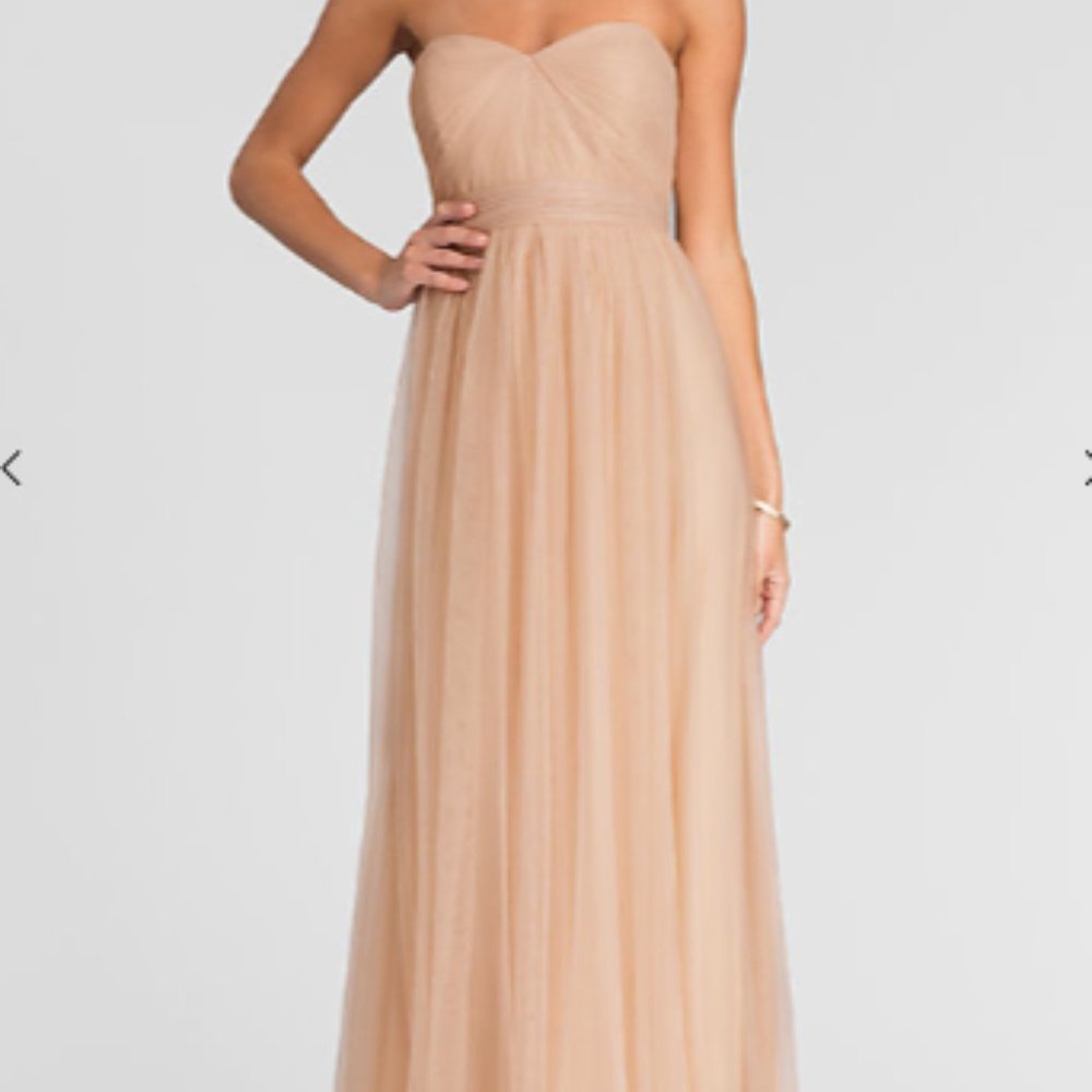 Jenny Yoo 'Annabelle' Convertible Tulle Column Dre